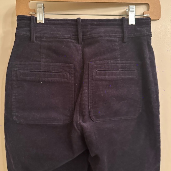 Apiece Apart Slim Marston Corduroy Pants Size 0 Midnight - Picture 8 of 10